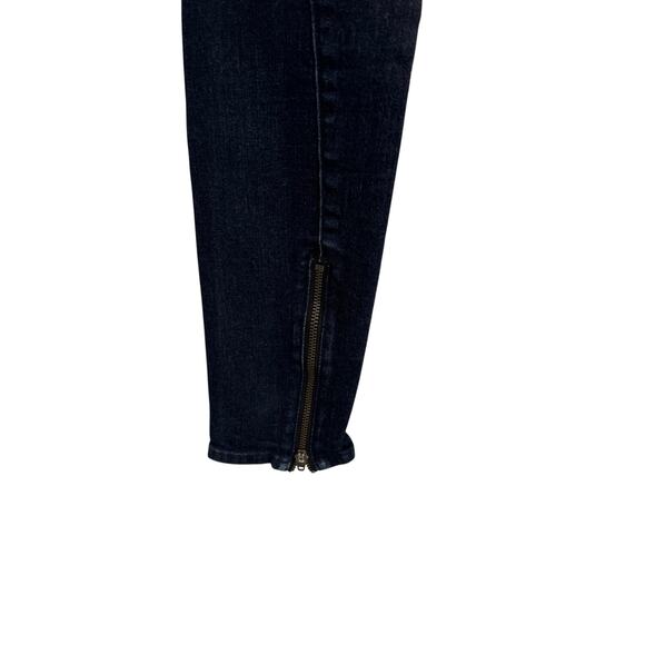 Rag & Bone Jean Women's Blue 24 Denim Skinny Ankle Zippers - Picture 6 of 11